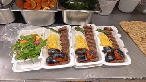 عکس کباب ساطوری تک بناب