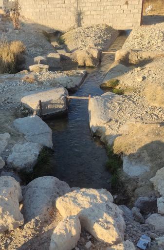عکس مظهر قنات روستای احمدآباد هرات