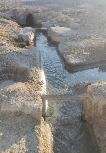 عکس مظهر قنات روستای احمدآباد هرات