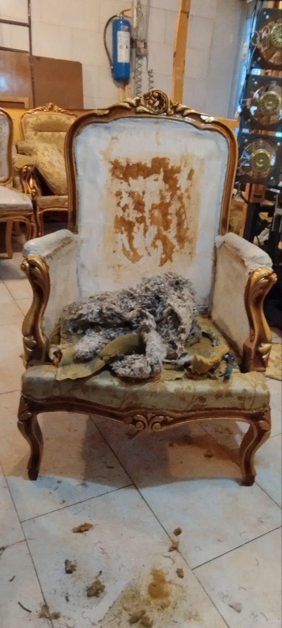 عکس تعمیرات مبل فراهانی