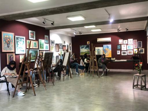 عکس آموزشگاه طراحی و نقاشی شاملو 