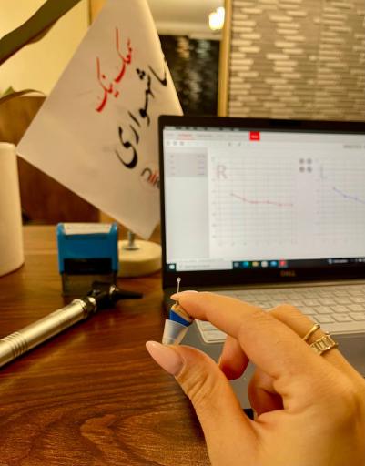 عکس سمعک و شنوایی سنجی نیک 