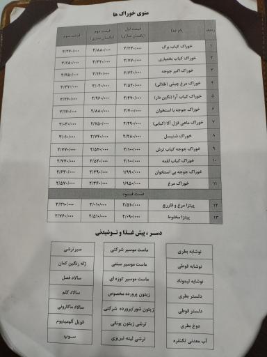 عکس رستوران زیتون