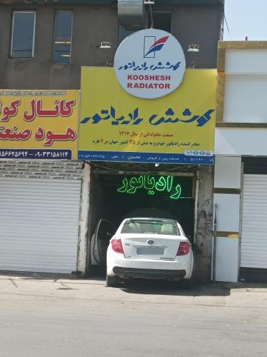 رادیاتورسازی کوشش رادیاتور