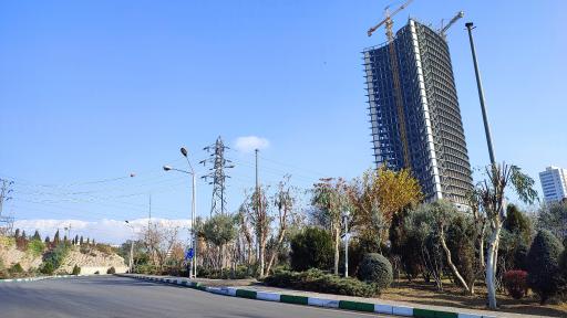 عکس برج دو قلوی مخابرات