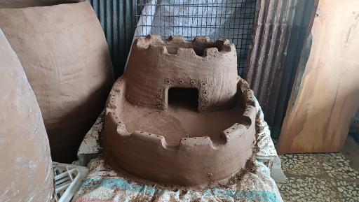 عکس کارگاه تنور گلی قلی زاده 
