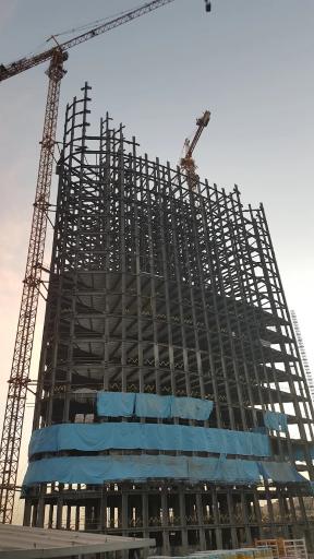عکس برج دو قلوی مخابرات