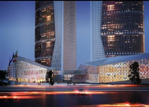 عکس برج دو قلوی مخابرات