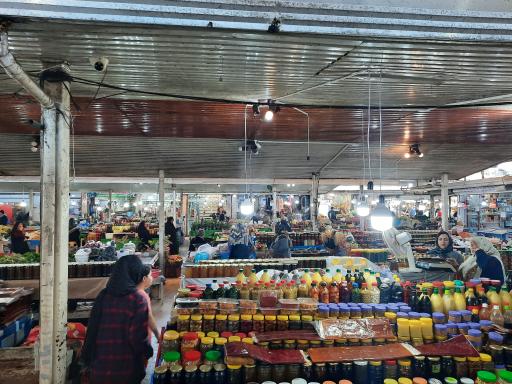 عکس بازار روز محلی فریدونکنار