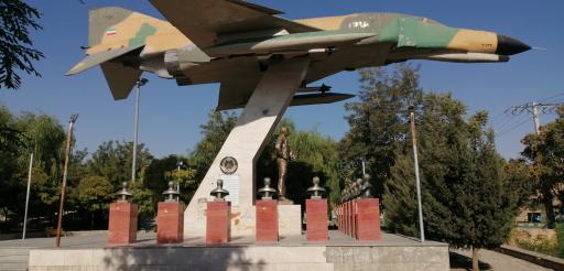 عکس یادمان شهدای گمنام بوستان سعدی شهرک وائین