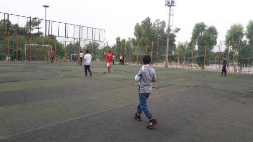 عکس زمین فوتبال پامچال 