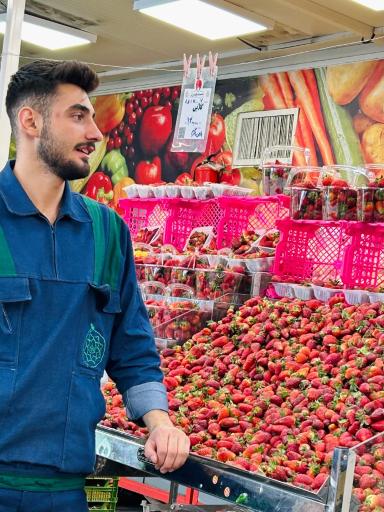 عکس میدان میوه و تره بار لواسانی