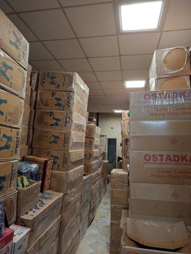 عکس پخش دستکش خانگی و صنعتی حمید علی 