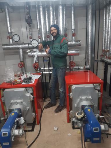 عکس تاسیسات ساختمان لوله کشی آب گاز انواع تعمیرات