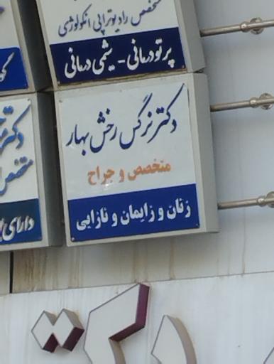 عکس دکتر نرگس رخش بهار