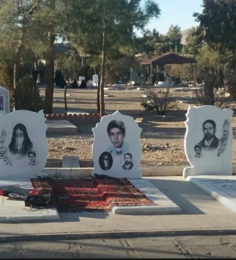 عکس گلزار شهدای محله نکوآباد و حسن آباد