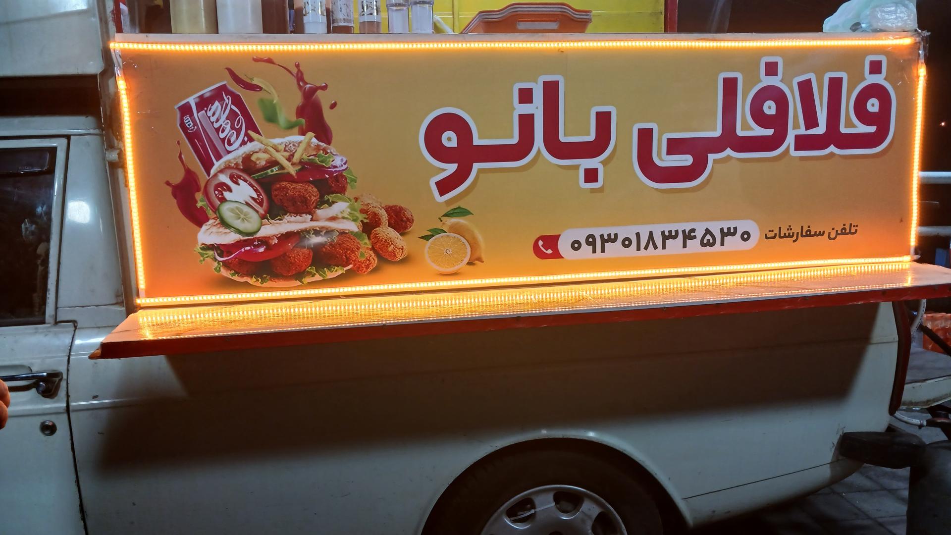 عکس فلافلی بانو 