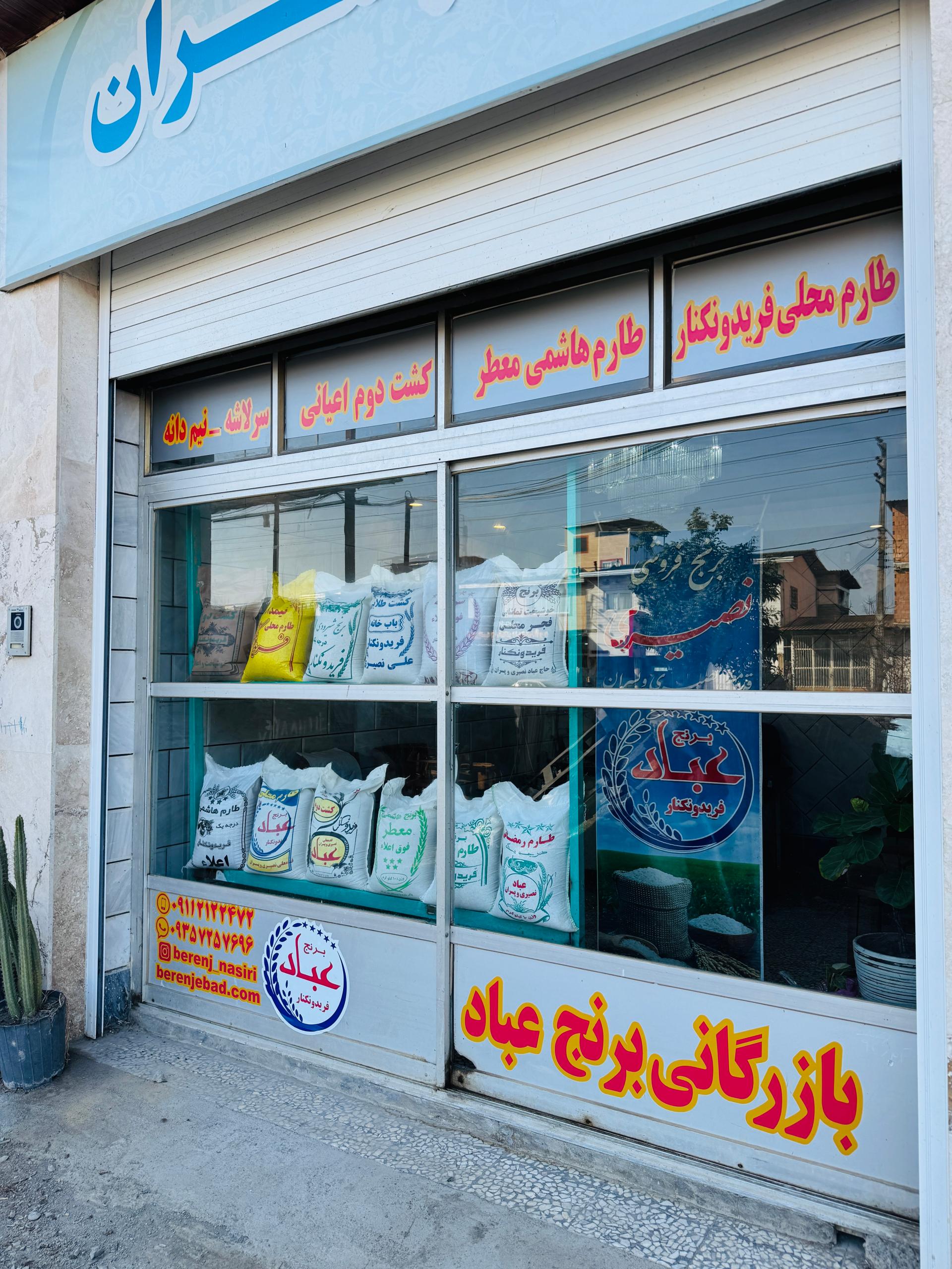 عکس بازرگانی برنج عباد