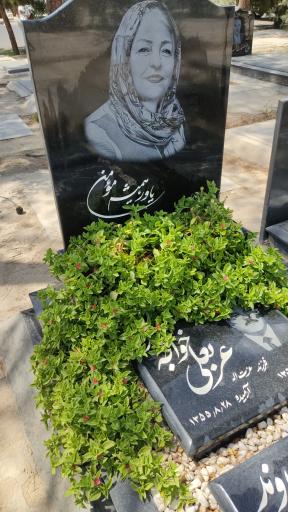 عکس مزار ناهید خواجه وند