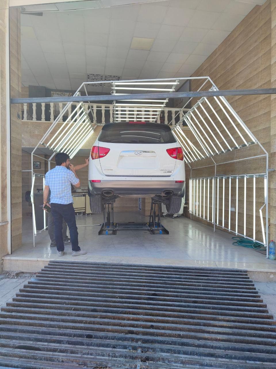 عکس تشخیص رنگ خودرو ضیغمی