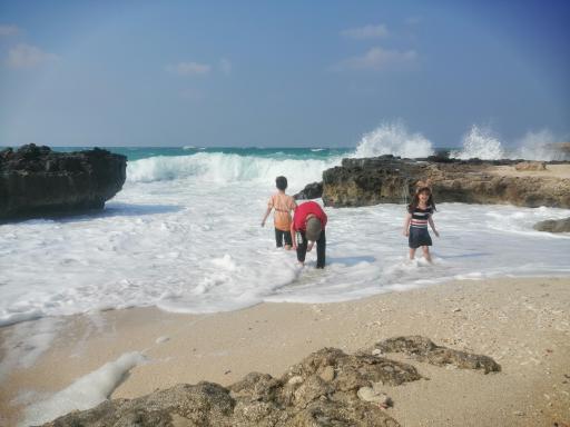 عکس دماغه غروب کیش