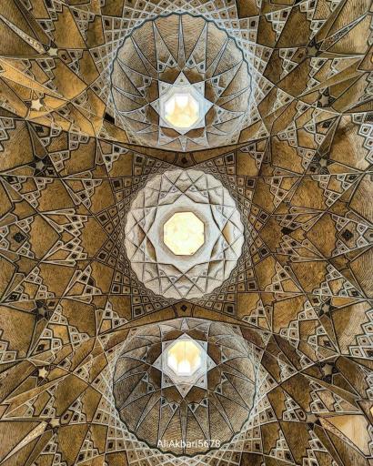 عکس تیمچه بزرگ بازار قم