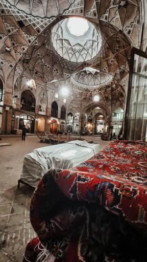 عکس تیمچه بزرگ بازار قم