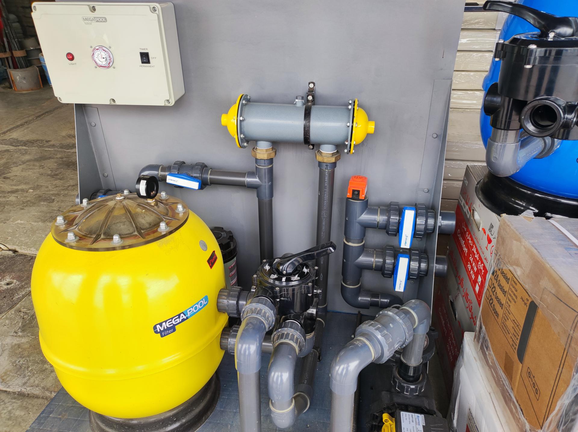 عکس تاسیسات استخر و جکوزی سیدی 