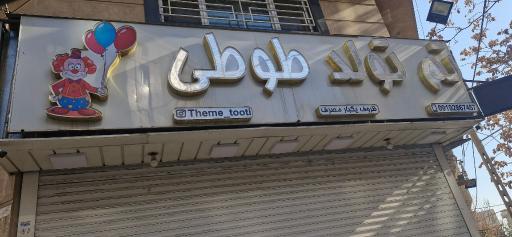 عکس تم تولد طوطی
