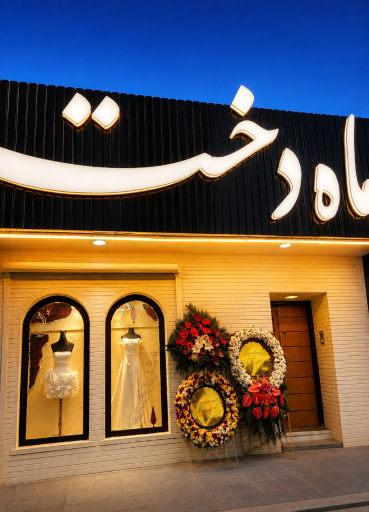 عکس مزون عروس ماه دخت