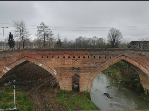 عکس پل خشتی لاهیجان