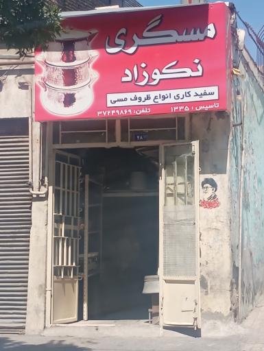عکس مسگری نکوزاد