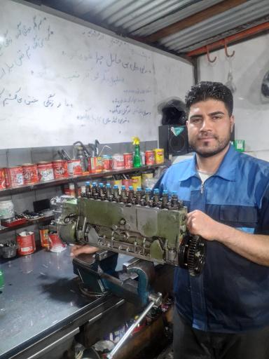 عکس پمپ سازی شاهین 