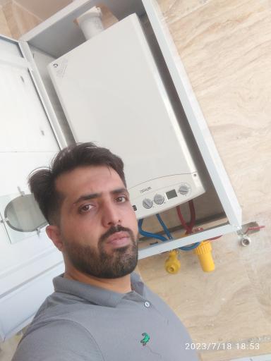 عکس تعمیر پکیج و کولر گازی آریانوین