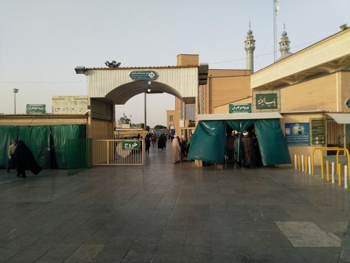 عکس درب 17 حرم