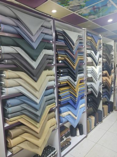 عکس خیاطی و پارچه سرای اژوان