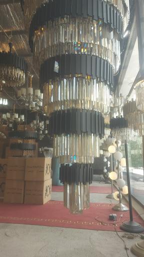 عکس نمایشگاه لوستر پارسیان