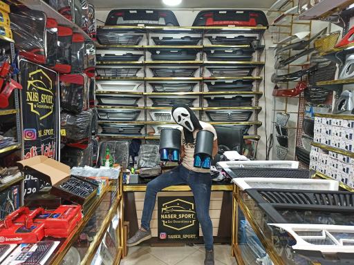 عکس تزئینات اتومبیل ناصر