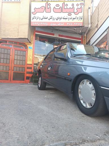 عکس تزئینات اتومبیل ناصر