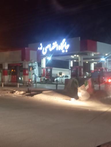 عکس پمپ بنزین نور