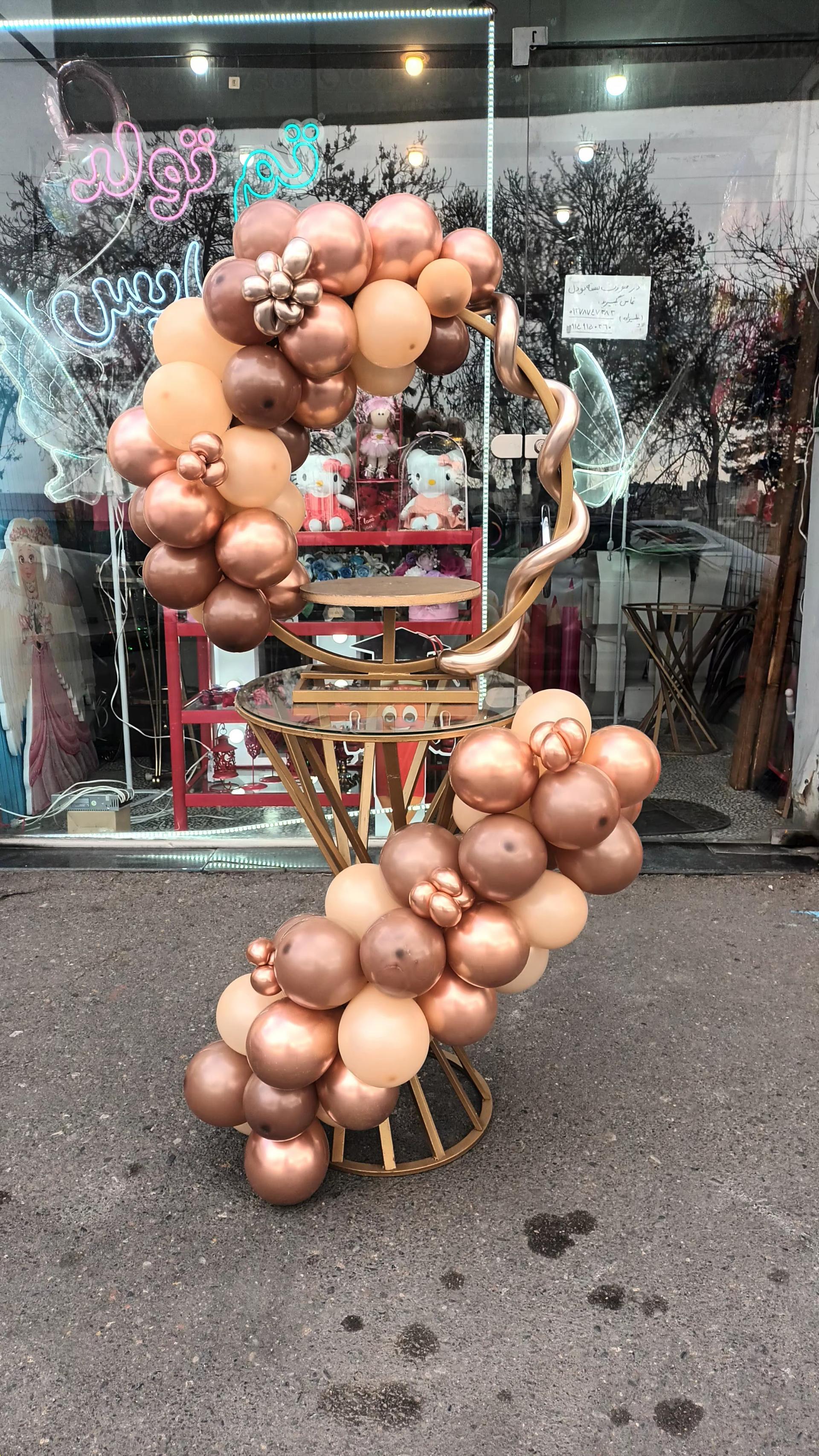 عکس تم تولد و گل آرایی پارادایس