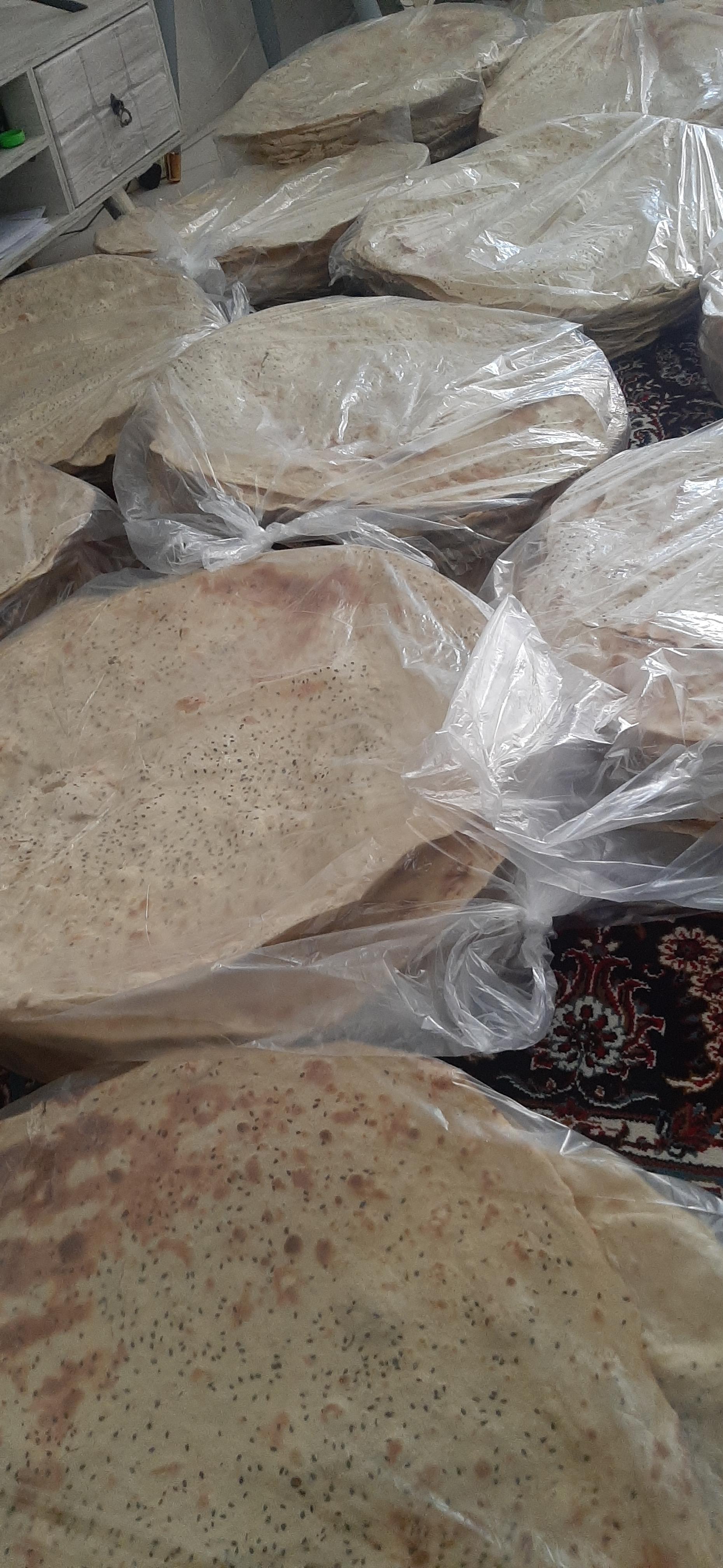 عکس نان خانگی حسن زارعی