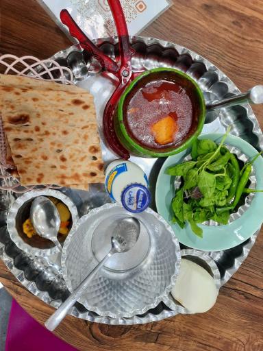 عکس آش و حلیم عمو رضا