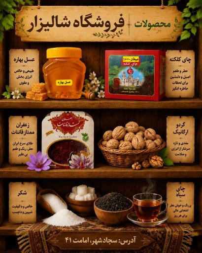 عکس فروشگاه برنج شالیزار بازرگانی بنی اسدی