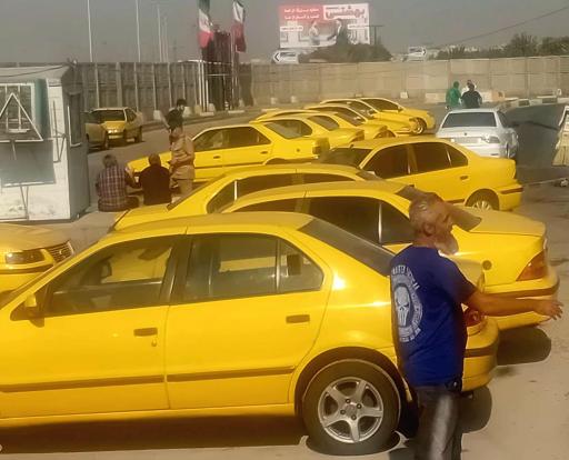 عکس پایانه تاکسی تیزرو بیابان