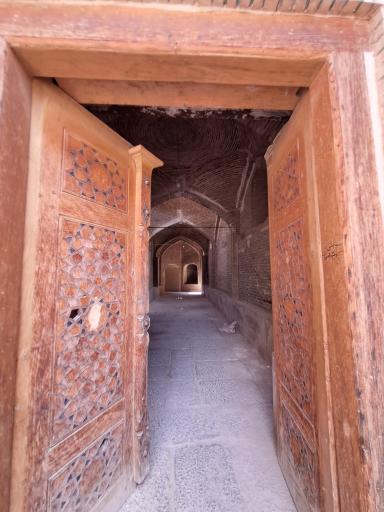 عکس درب سوم مسجد سید