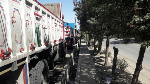 عکس پایانه بار نسیم‌شهر