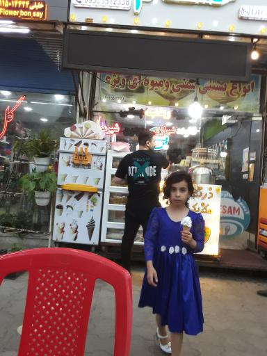 عکس آمیوه بستنی حسام