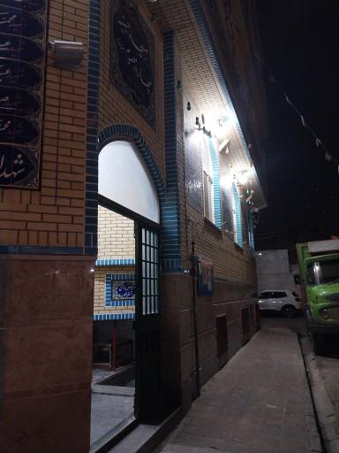 عکس مسجد و حسینیه 14 معصوم زنجانی های مقیم قم روستای چسب