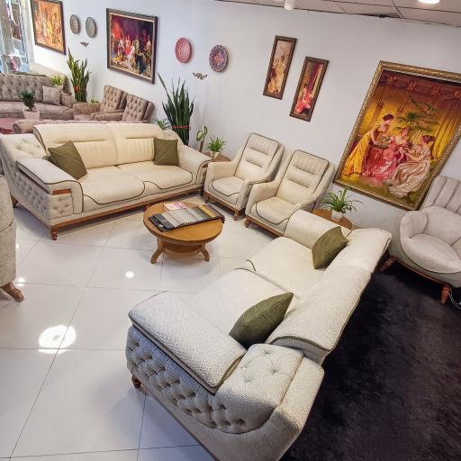 عکس مبلمان سپیدار چوب